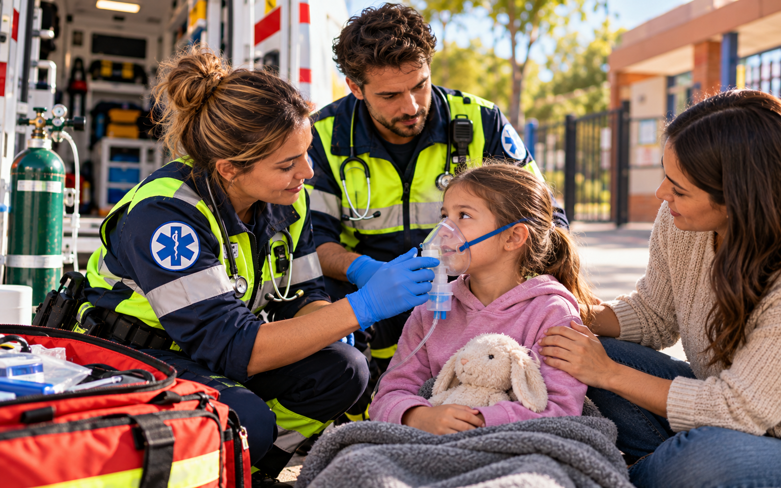 Emergencias respiratorias en pediatría (asma, bronquiolitis)