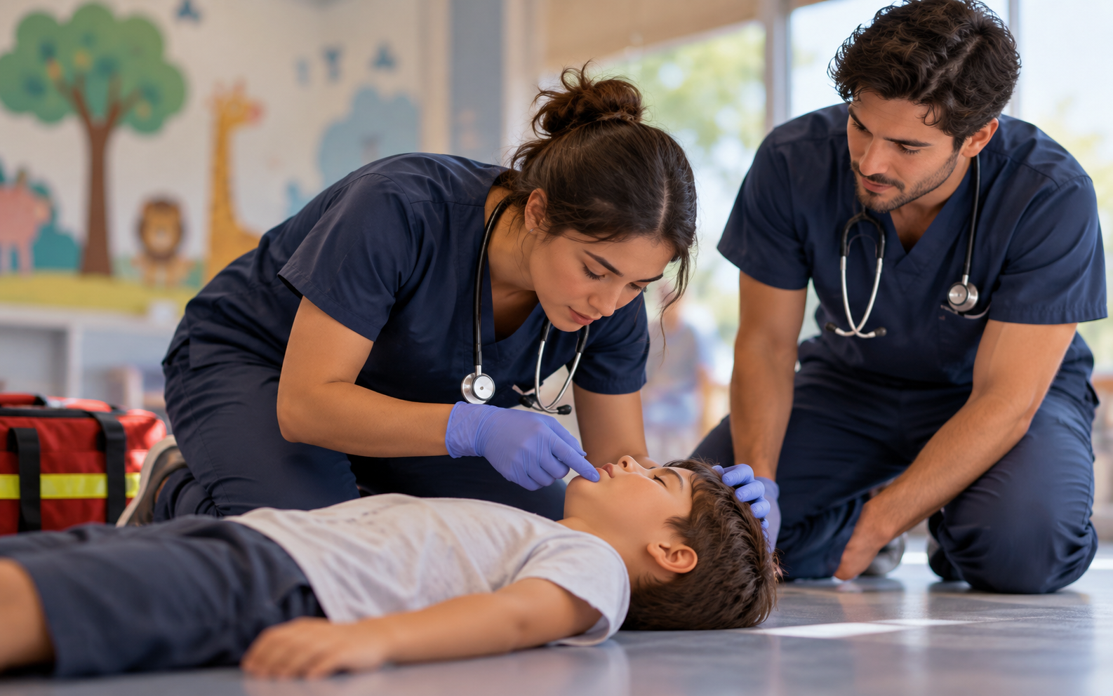 Evaluación primaria pediátrica y reanimación (PALS básico)